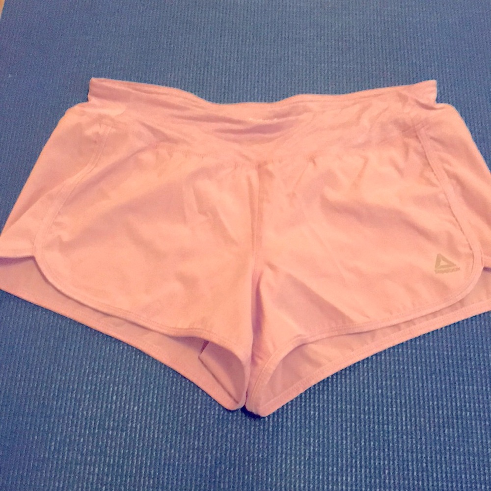 Women’s Reebok 2.5” running short.